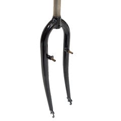 Передняя вилка 26" 1" (25,4 мм), V-brake с резьбой (черная) цена и информация | Другие запчасти для велосипеда | kaup24.ee