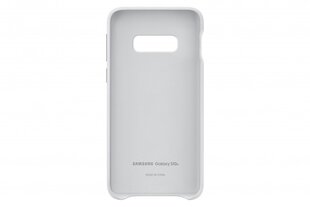 Samsung EF-VG970LWEGWW nahast ümbris Samsung G970 Galaxy S10e valge jaoks цена и информация | Чехлы для телефонов | kaup24.ee