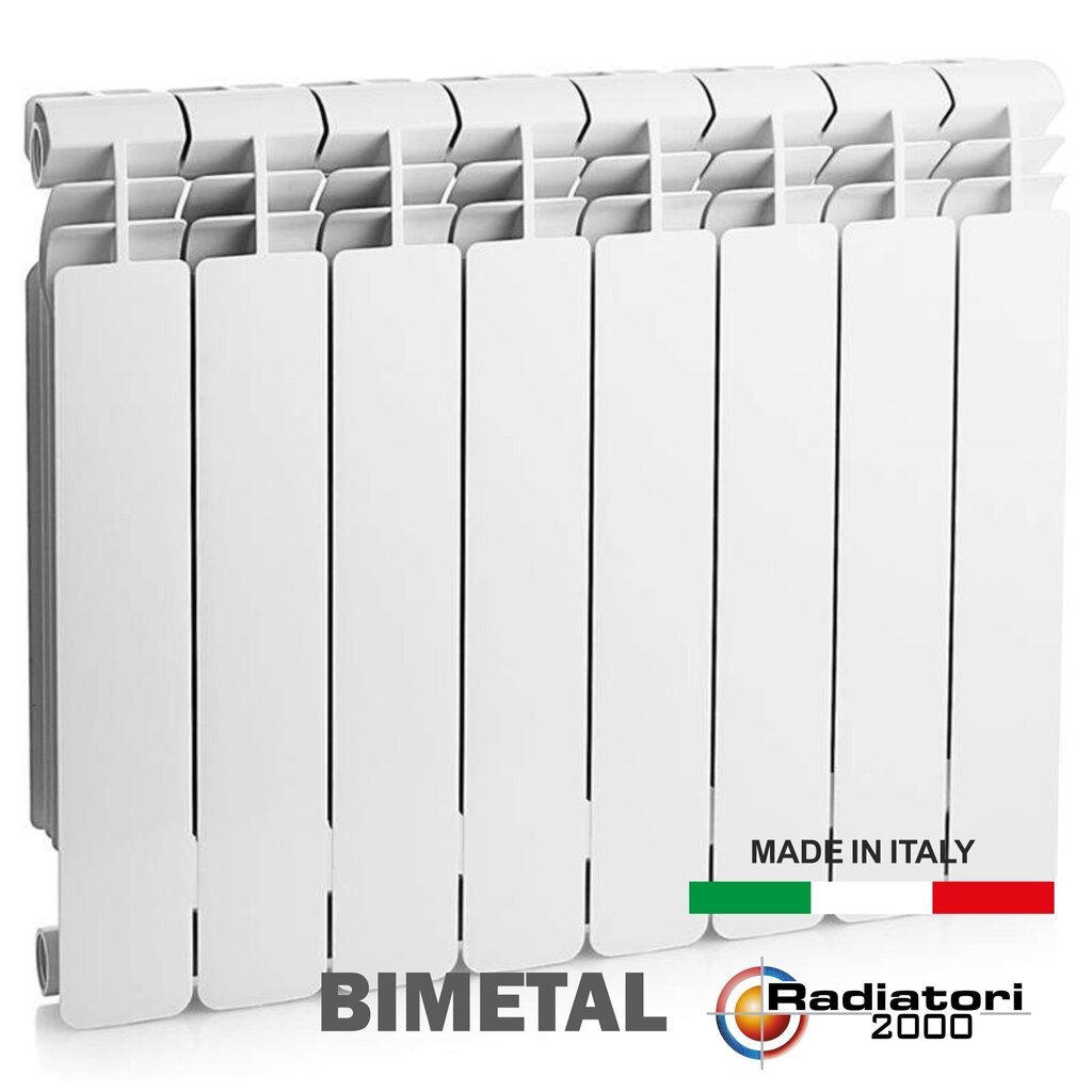 Bimetallradiaator Shark 500/5 Italy цена и информация | Keskkütteradiaatorid, konvektorid | kaup24.ee