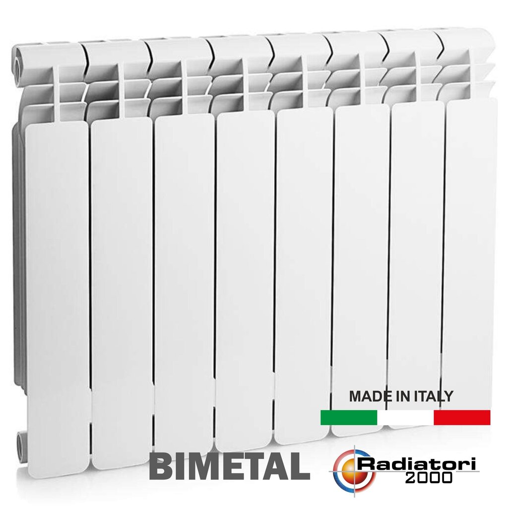 Bimetallradiaator Shark 500/11 Italy hind ja info | Keskkütteradiaatorid, konvektorid | kaup24.ee