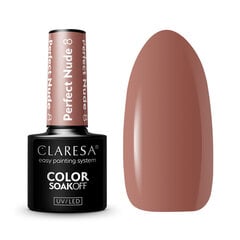 гибридный лак claresa perfect nude 8 -5г цена и информация | Лаки для ногтей, укрепители для ногтей | kaup24.ee