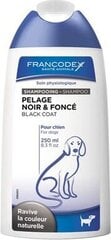 Šampoon tumeda karvaga koertele Francodex, 1 l hind ja info | Karvahooldustooted loomadele | kaup24.ee