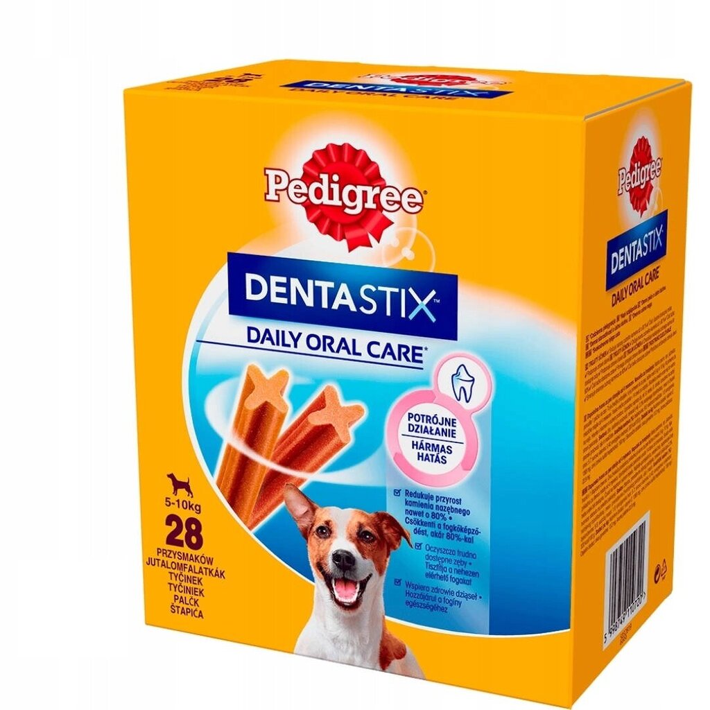 Pedigree Dentastix väikest tõugu koertele, 16x110 g hind ja info | Maiustused koertele | kaup24.ee