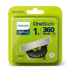 Сменное лезвие для бритвы Philips QP410/50 Oneblade 360 цена и информация | Косметика и средства для бритья | kaup24.ee