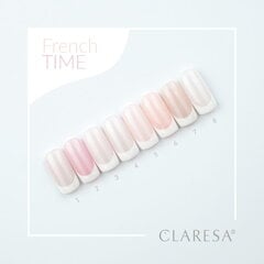 claresa french time гибридный лак 1 -5гр цена и информация | Лаки для ногтей, укрепители для ногтей | kaup24.ee