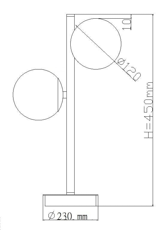 Light Prestige laualamp Dorado 2 hind ja info | Laualambid | kaup24.ee