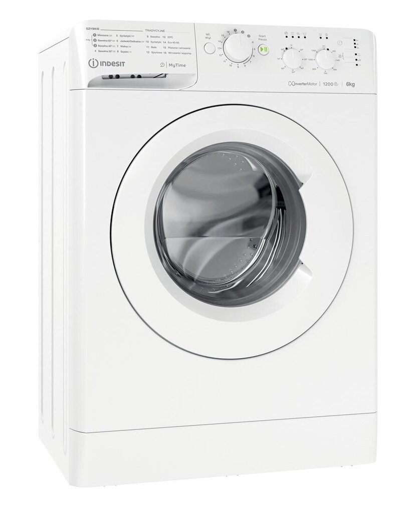 Pralka INDESIT MTWSC 61294 W PL цена и информация | Pesumasinad | kaup24.ee