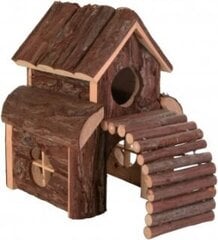 Деревянный домик для грызунов Trixie Finn, 13×20×20 см цена и информация | Клетки и аксессуары для грызунов | kaup24.ee