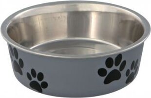 Trixie металлическая миска для корма для животных, 2 л, 23 см цена и информация | Миски, ящики для корма | kaup24.ee