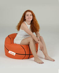 Kott-tool Basketball Kids Pouf, oranž цена и информация | Кресла-мешки и пуфы | kaup24.ee