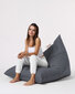 Kott-tool Pyramid Big Bed Pouf, hall hind ja info | Kott-toolid, tumbad, järid | kaup24.ee