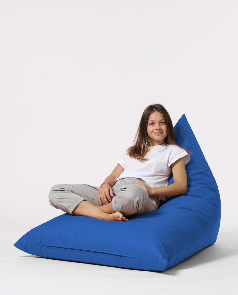 Kott-tool Pyramid Big Bed Pouf, sinine hind ja info | Kott-toolid, tumbad, järid | kaup24.ee