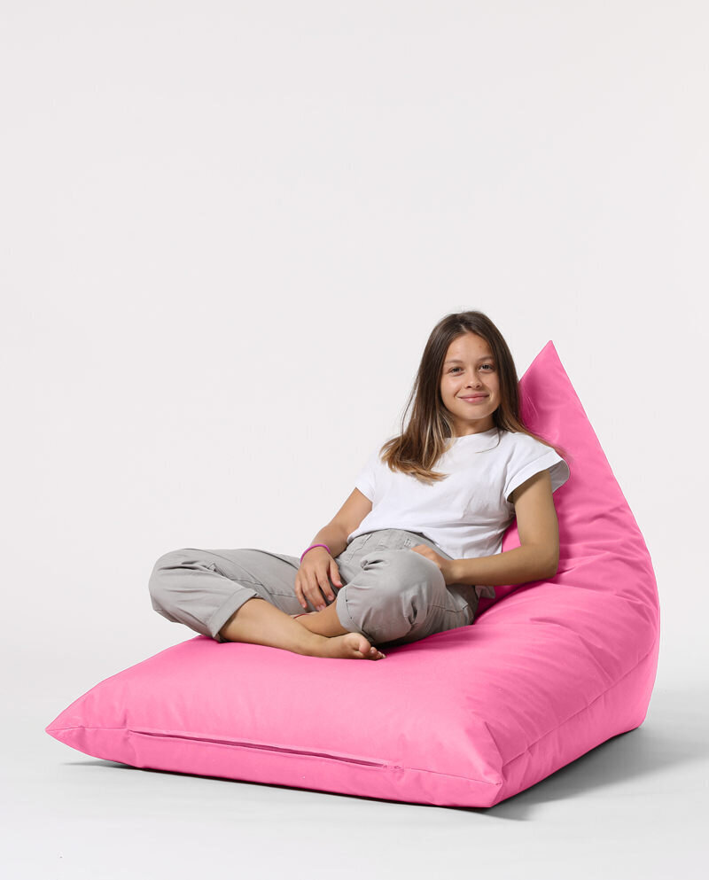 Kott-tool Pyramid Big Bed Pouf, roosa hind ja info | Kott-toolid, tumbad, järid | kaup24.ee