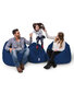 Kott-tool Iyzi 100 Cushion Pouf, sinine hind ja info | Kott-toolid, tumbad, järid | kaup24.ee