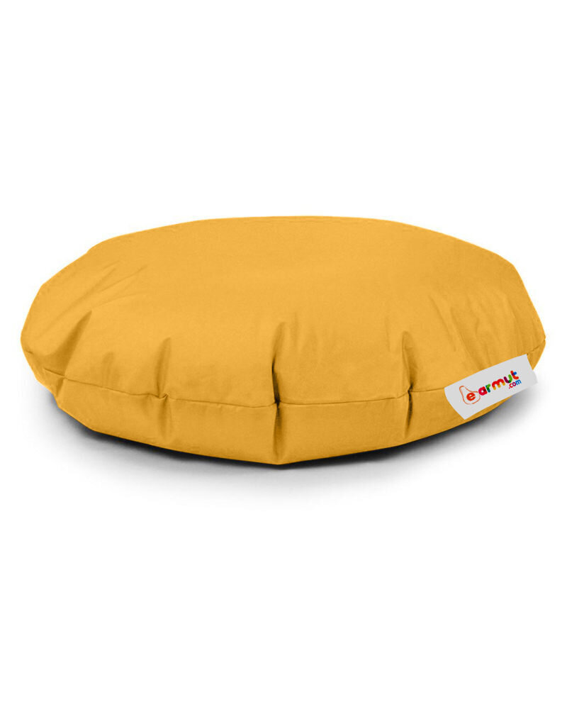 Kott-tool Iyzi 100 Cushion Pouf, kollane hind ja info | Kott-toolid, tumbad, järid | kaup24.ee