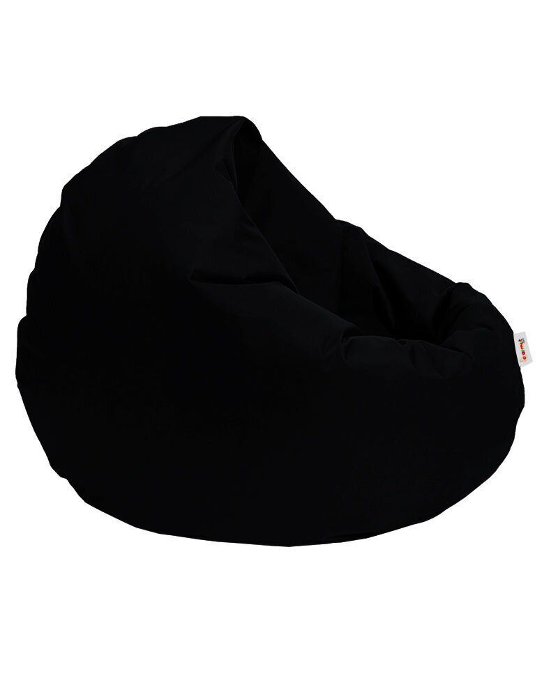 Kott-tool Iyzi 100 Cushion Pouf, must цена и информация | Kott-toolid, tumbad, järid | kaup24.ee