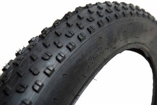 Покрышка для велосипеда "FAT BIKE" 26''x 4.0, черная, для фэтбайков цена и информация | Покрышки, шины для велосипеда | kaup24.ee