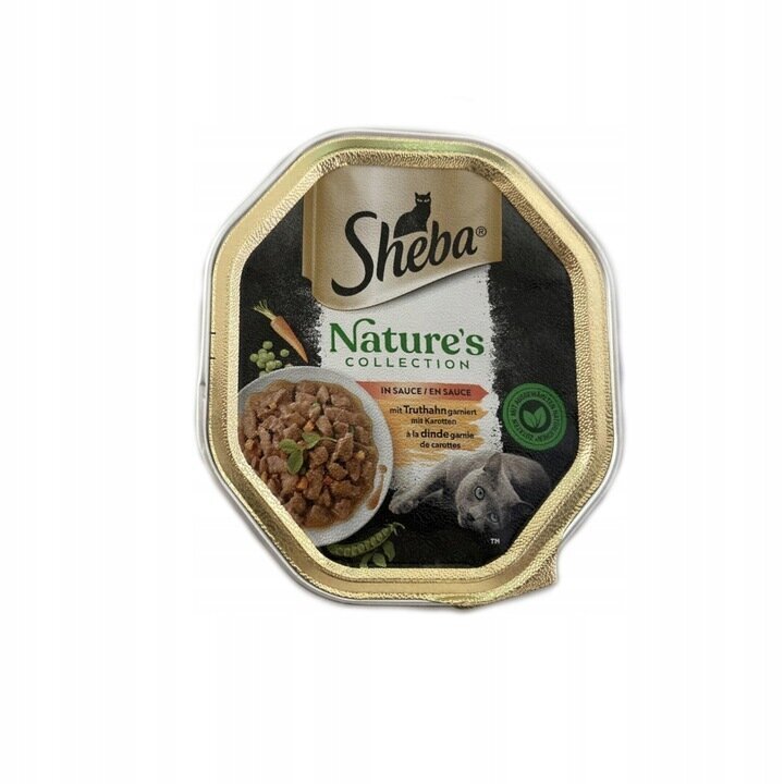 Sheba Sauce Speciale kassidele koos kalkuni ja köögiviljadega, 22x85 g hind ja info | Konservid kassidele | kaup24.ee