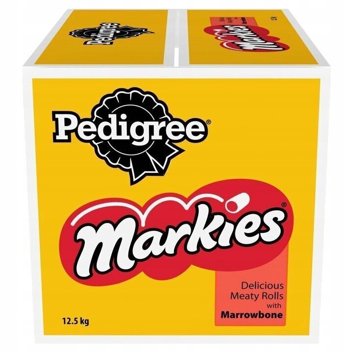 Pedigree Markies koertele koos lihaga, 12,5 kg hind ja info | Maiustused koertele | kaup24.ee