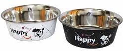 Kauss Zolux Inox Happy, 2,65 l, must hind ja info | Toidukausid loomadele | kaup24.ee