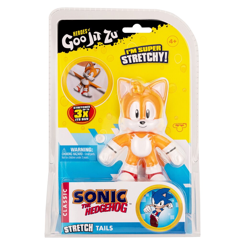 Kuju Heroes of Goo Jit Zu Sonic Tails hind ja info | Poiste mänguasjad | kaup24.ee