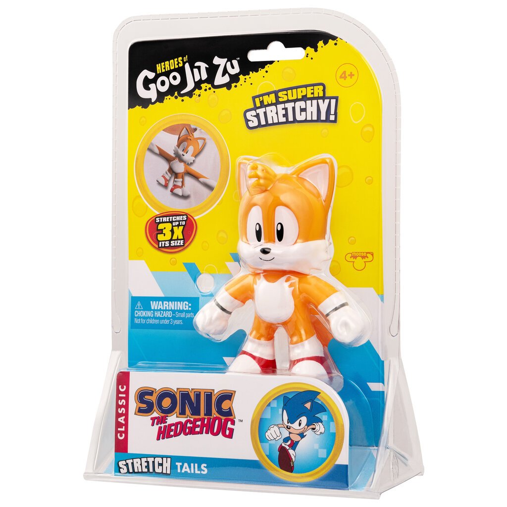 Kuju Heroes of Goo Jit Zu Sonic Tails hind ja info | Poiste mänguasjad | kaup24.ee