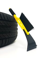 Автомобильная щетка-скребок для уборки снега и льда, 44 см цена и информация | Lisaseadmed | kaup24.ee