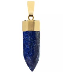 Ожерелье с подвеской из натурального камня Ляпис-лазурь цена и информация | Украшения на шею | kaup24.ee