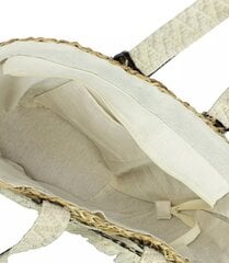 Большая сумка-корзина трапециевидной формы из натурального материала Pantek. цена и информация | Женские сумки | kaup24.ee