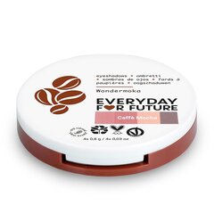 Everyday for Future hooldav mineraalne lauvärvi palett kohviekstrakti ja hüaluroonhappega, toon Cafee Mocha, 4x0.8 g цена и информация | Тушь, средства для роста ресниц, тени для век, карандаши для глаз | kaup24.ee