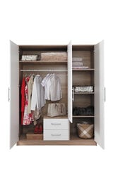 Шкаф Smart SRL2, дубовый/белый цвета цена и информация | Шкафы | kaup24.ee