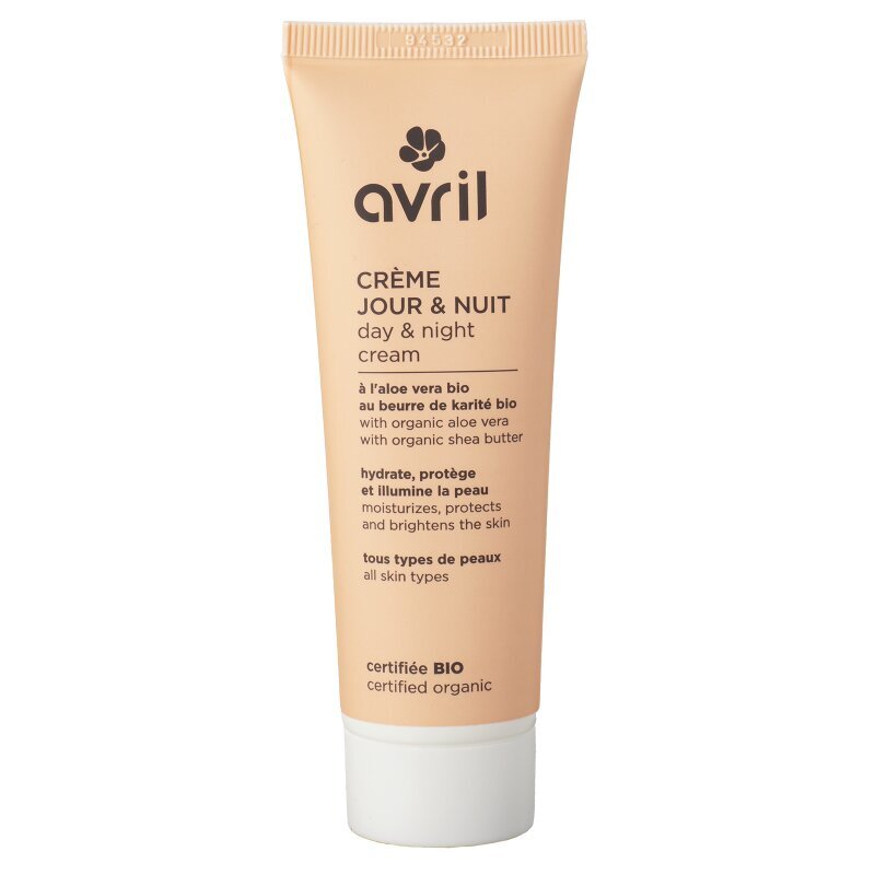 Päeva- ja öökreem kõikidele nahatüüpidele Avril Organic, 50 ml hind ja info | Näokreemid | kaup24.ee