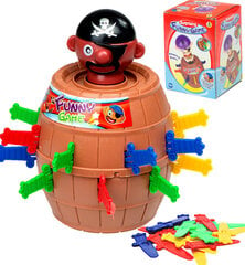 Аркадная игра Безумный пират в бочке, 9х9х12,5 см цена и информация | Игрушки для мальчиков | kaup24.ee