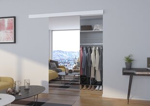 Двери для ниши с зеркалом Baron 80, белые цена и информация | Шкафы | kaup24.ee
