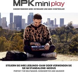 Akai Professional MPK Mini Play Mk3 hind ja info | Klahvpillid | kaup24.ee