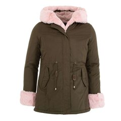 Parka naistele Egret Style, khaki цена и информация | Женские куртки | kaup24.ee