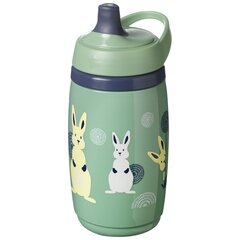 Lutipudel Tommee Tippee Insulated Sportee roheline, 12 kuud+, 266 ml hind ja info | Lutipudelid ja aksessuaarid | kaup24.ee