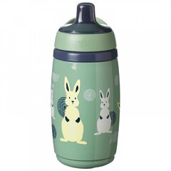 Lutipudel Tommee Tippee Insulated Sportee roheline, 12 kuud+, 266 ml hind ja info | Lutipudelid ja aksessuaarid | kaup24.ee