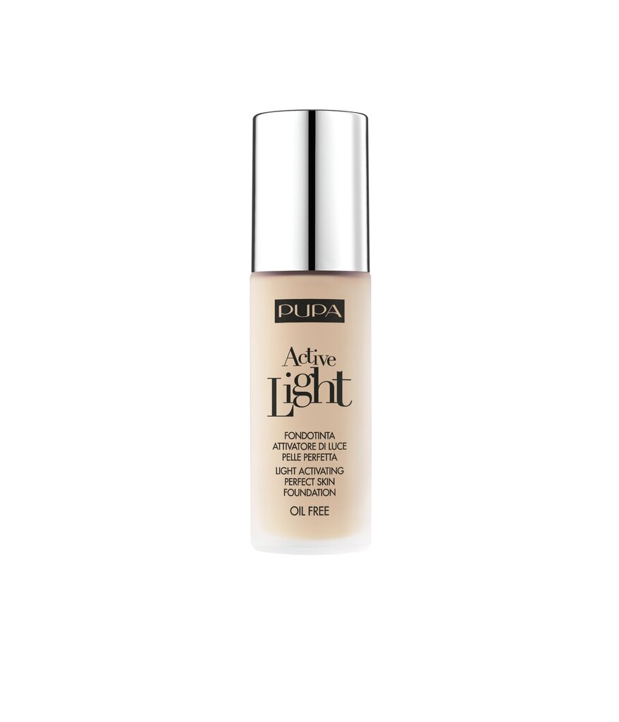 Jumestuskreem SPF10 Pupa Active Light Perfect Skin 30 ml, 010 цена и информация | Jumestuskreemid, puudrid | kaup24.ee