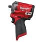 Milwaukee M12 FIW38-0 aku löökvõti 12 V 339 Nm 3/8" цена и информация | Akutrellid ja akukruvikeerajad | kaup24.ee