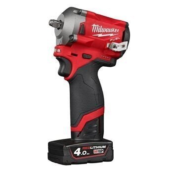 Milwaukee M12 FIW38-0 aku löökvõti 12 V 339 Nm 3/8" цена и информация | Akutrellid ja akukruvikeerajad | kaup24.ee