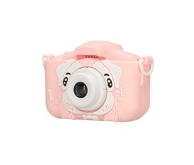 Детская камера Extralink H28 Single Pink | Камера | 1080P 30 кадров в секунду, экран 2,0 дюйма цена и информация | Цифровые фотоаппараты | kaup24.ee