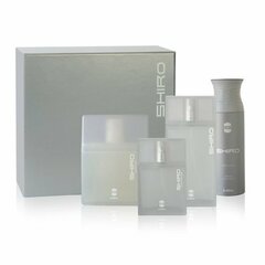 Komplekt Ajmal Shiro meestele: parfüümvesi EDP, 90 ml + dušigeel, 225 ml + deodorant, 200 ml + habemeajamisjärgne palsam, 50 ml цена и информация | Мужские духи | kaup24.ee