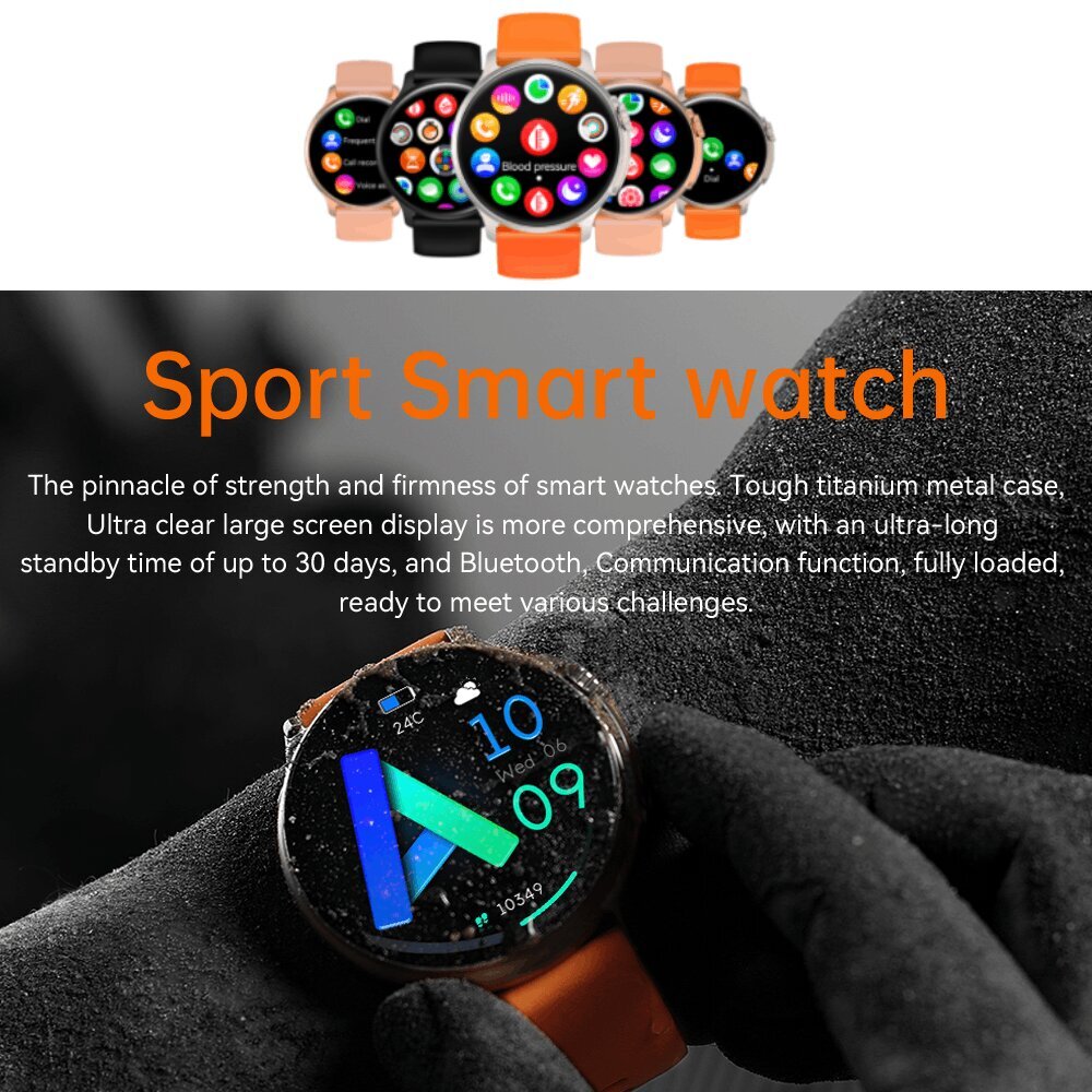 Sport VK58 Black hind ja info | Nutikellad (smartwatch) | kaup24.ee