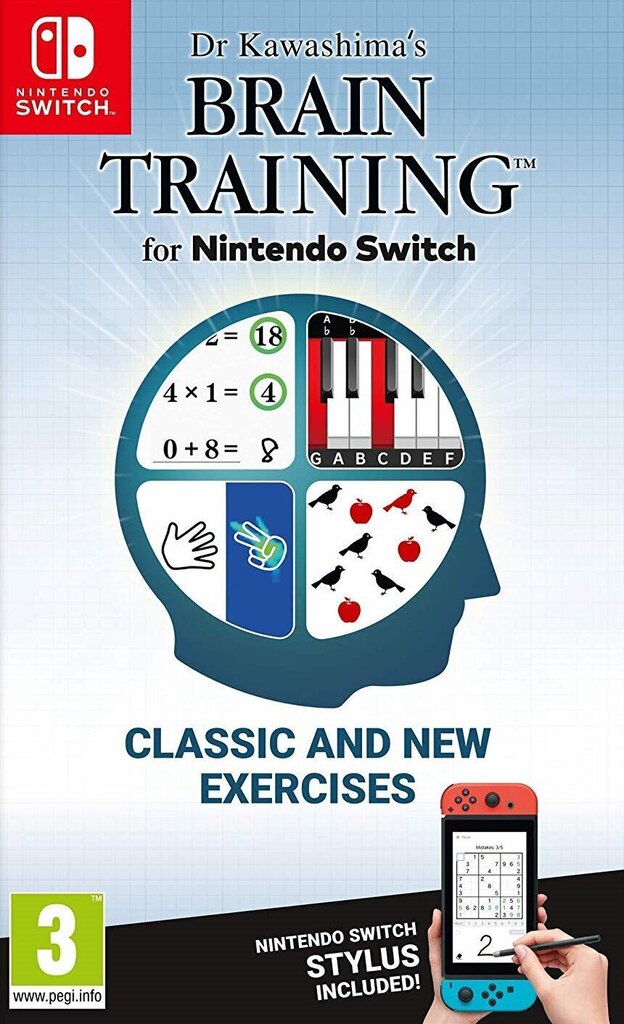 Dr Kawashima's Brain Training, Nintendo Switch hind ja info | Arvutimängud, konsoolimängud | kaup24.ee