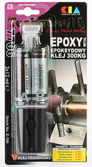 Epoksiidliim metallile Techniqll E-396, 2x12 ml цена и информация | Клей | kaup24.ee