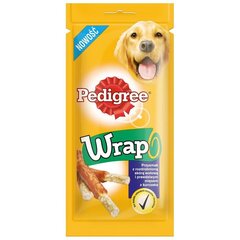 PEDIGREE Wrap koertele veise- ja kanalihaga, 12x40 g hind ja info | Maiustused koertele | kaup24.ee