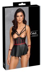 Сексуальный комплект Cottelli Bondage, черный цвет, 85C/XL цена и информация | Сексуальное женское белье | kaup24.ee