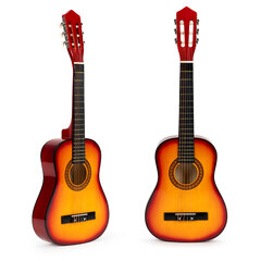 Деревянная детская 6-струнная гитара Eco Toys, HX18022-30, 76 см цена и информация | Развивающие игрушки | kaup24.ee