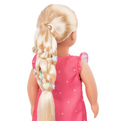 OUR GENERATION Кукла Hayley блондинка, 45 см цена и информация | MUST Металлическая бутылочка с Ярким рисунком (без BPA) (500ml) для мальчиков от 3+ лет Серая с Машинкой | kaup24.ee